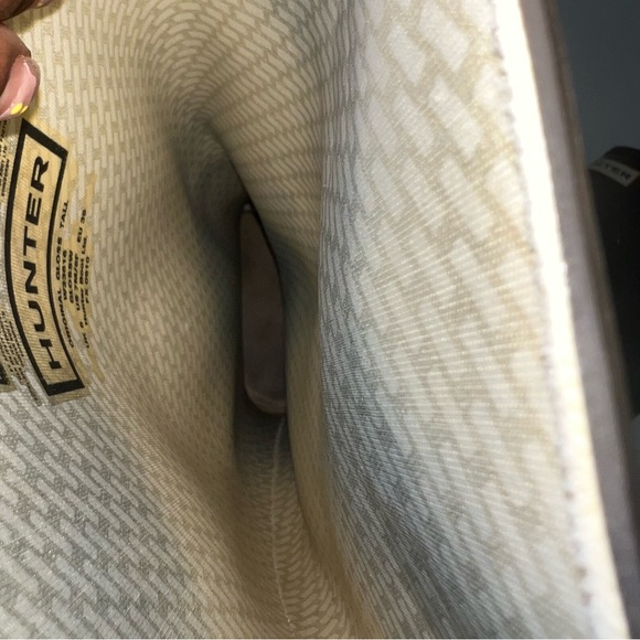 Hunter Women's Original Tall Gloss Rain Boots brown - Picture 11 of 16